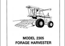 Ensileuses - traction 4 roues Ford-NH 2305 CP