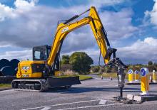 Excavatrice sur chenilles JCB 100C-2