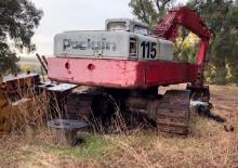 Excavatrice sur chenilles Case Poclain 115 P