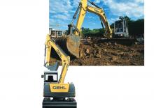 Excavatrice sur chenilles Gehl 1202
