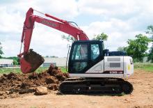 Excavatrice sur chenilles Link-Belt 130 LX