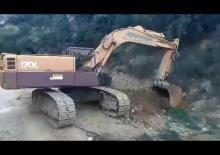 Excavatrice sur chenilles Case Poclain 170 CK B