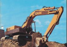 Excavatrice sur chenilles Case 170C