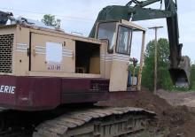 Excavatrice sur chenilles Bucyrus 20-H