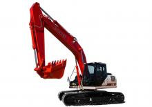 Excavatrice sur chenilles Link-Belt 210 LX Road Builder