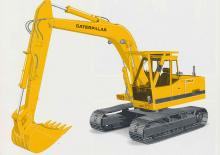 Excavatrice sur chenilles Caterpillar 213