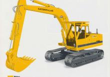 Excavatrice sur chenilles Caterpillar 213LC