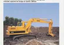 Excavatrice sur chenilles Caterpillar 219