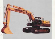 Excavatrice sur chenilles Case 220B