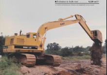 Excavatrice sur chenilles Caterpillar 229