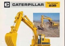 Excavatrice sur chenilles Caterpillar 235