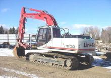 Excavatrice sur chenilles Link-Belt 2800