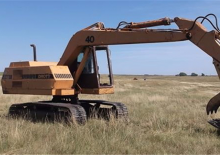 Excavatrice sur chenilles Drott 30EC