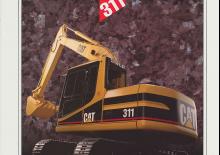 Excavatrice sur chenilles Caterpillar 311