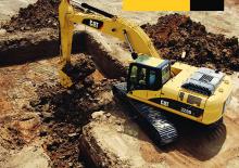 Excavatrice sur chenilles Caterpillar 329D