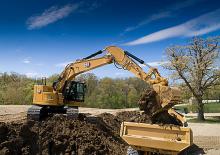 Excavatrice sur chenilles Caterpillar 335B