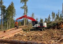 Excavatrice sur chenilles Link-Belt 3440B PH