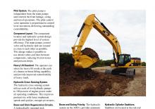 Excavatrice sur chenilles Caterpillar 345D