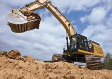 Excavatrice sur chenilles Caterpillar 349E
