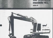 Excavatrice sur chenilles Case 40E