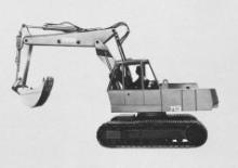 Excavatrice sur chenilles Fuchs 713 R