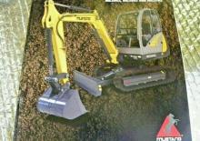 Excavatrice sur chenilles Mustang 7503ZT