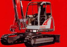 Excavatrice sur chenilles Neuson 8002