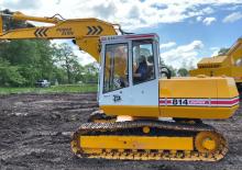 Excavatrice sur chenilles JCB 814 S