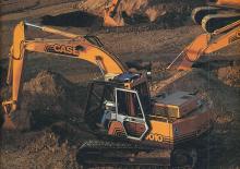 Excavatrice sur chenilles Case 9040