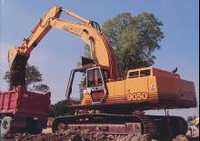 Excavatrice sur chenilles Case 9050