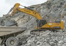 Excavatrice sur chenilles Liugong 975F