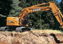 Excavatrice sur chenilles Case CX 135 MSR