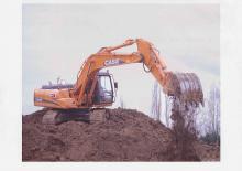 Excavatrice sur chenilles Case CX 210 NLC
