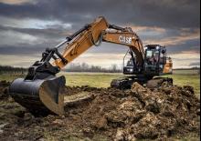 Excavatrice sur chenilles Case CX210E
