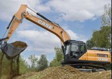 Excavatrice sur chenilles Case CX300E