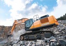 Excavatrice sur chenilles Case CX490D