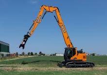Excavatrice sur chenilles Develon DX140RDM-7