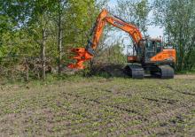 Excavatrice sur chenilles Develon DX160LC-7-HT