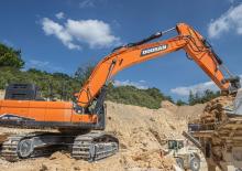 Excavatrice sur chenilles Doosan DX420LC-7