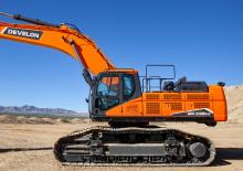 Excavatrice sur chenilles Develon DX530LC-7