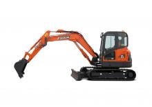 Excavatrice sur chenilles Develon DX63-3 