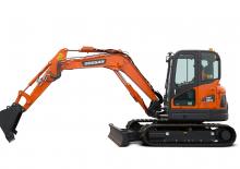 Excavatrice sur chenilles Doosan DX63-3