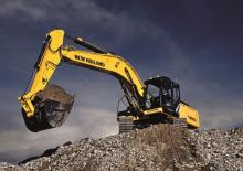 Excavatrice sur chenilles New Holland E 305 B EL
