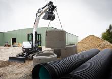 Excavatrice sur chenilles Bobcat E60