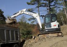 Excavatrice sur chenilles Bobcat E63