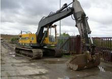 Excavatrice sur chenilles Akerman-Volvo EC 150