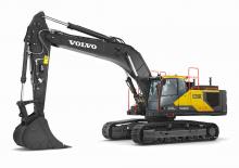 Excavatrice sur chenilles Volvo EC350ENL Hybrid