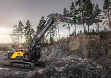 Excavatrice sur chenilles Volvo EC400 Straight Boom L