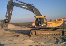 Excavatrice sur chenilles Volvo EC450