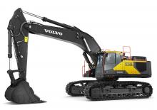 Excavatrice sur chenilles Volvo EC550EL